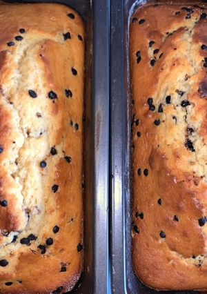 A picture of Chocolate chip cake.