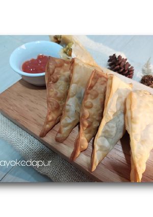Foto resep Samosa Sambosa Praktis pake kulit pangsit