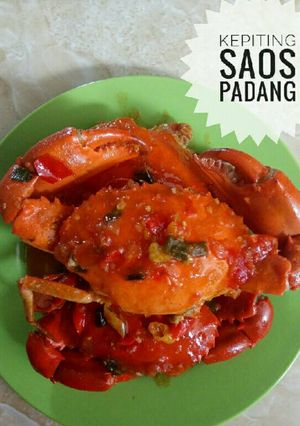 Foto resep Kepiting saos padang