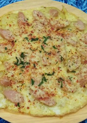 Foto resep Pizza telur kentang teflon (super kilat)