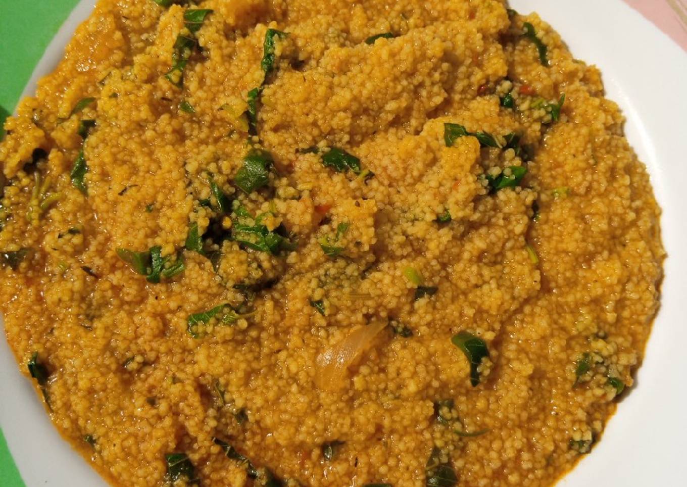 Couscous porridge