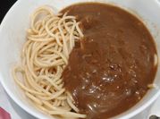 A picture of keema curry