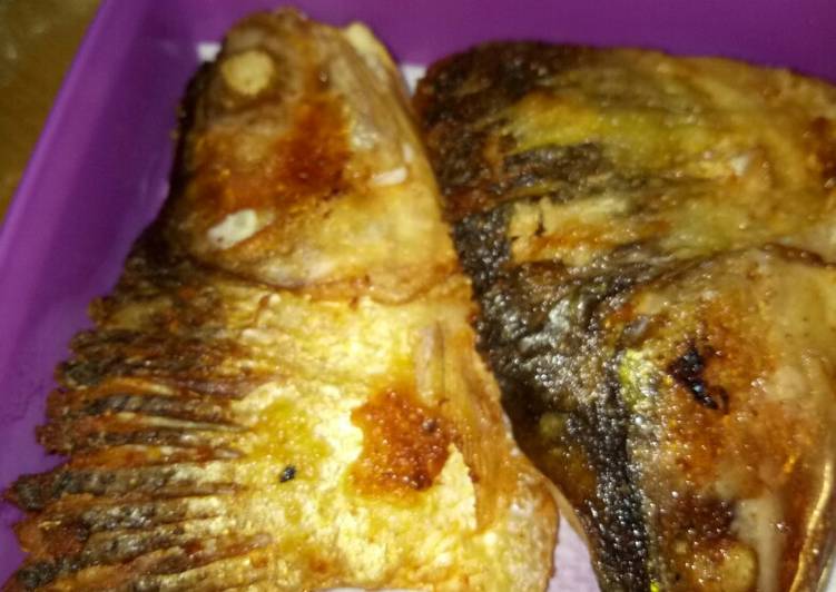 Langkah memasak Bandeng goreng anti duri anti presto Lezat