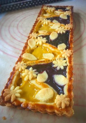 Foto resep Pie selai blueberry