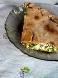 Tarta integral de espinaca y ricotta