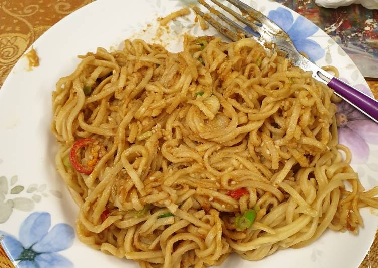 Easiest Way to Make Favorite Peanut butter Noodles