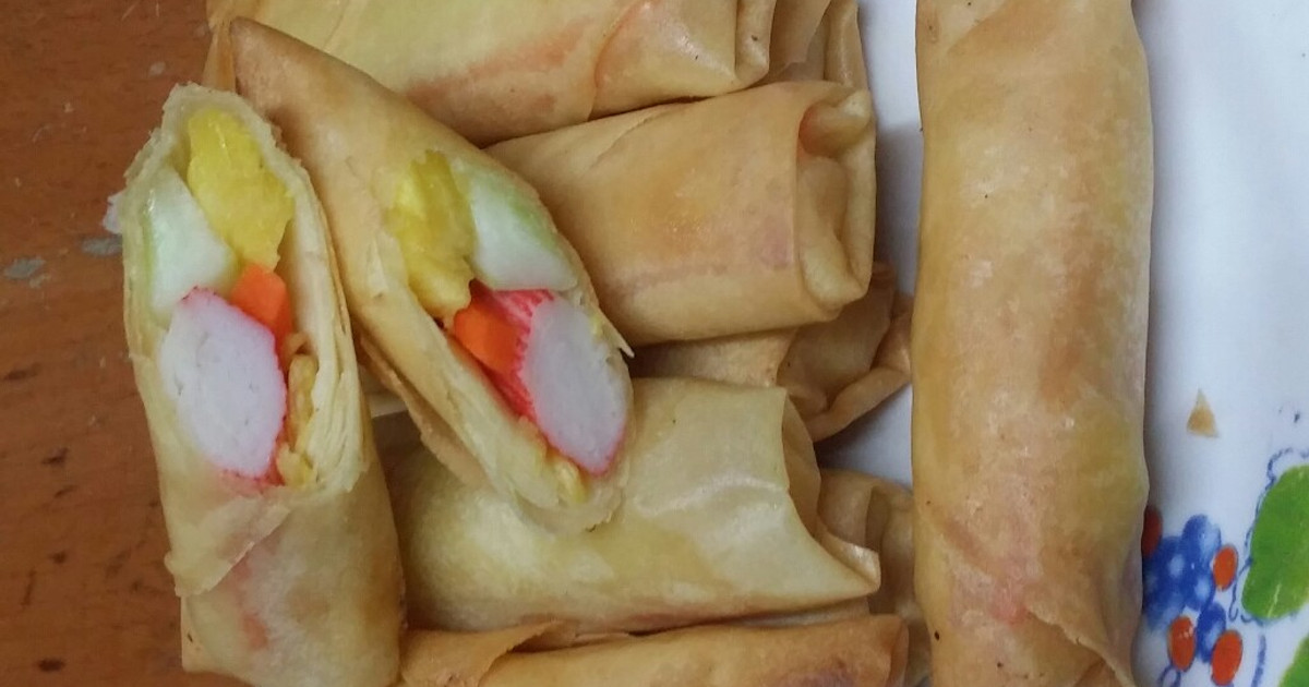 Resep Seafood Roll Simple oleh Sandra Cuit Cuit - Cookpad