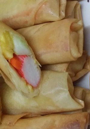 Foto resep Seafood roll simple