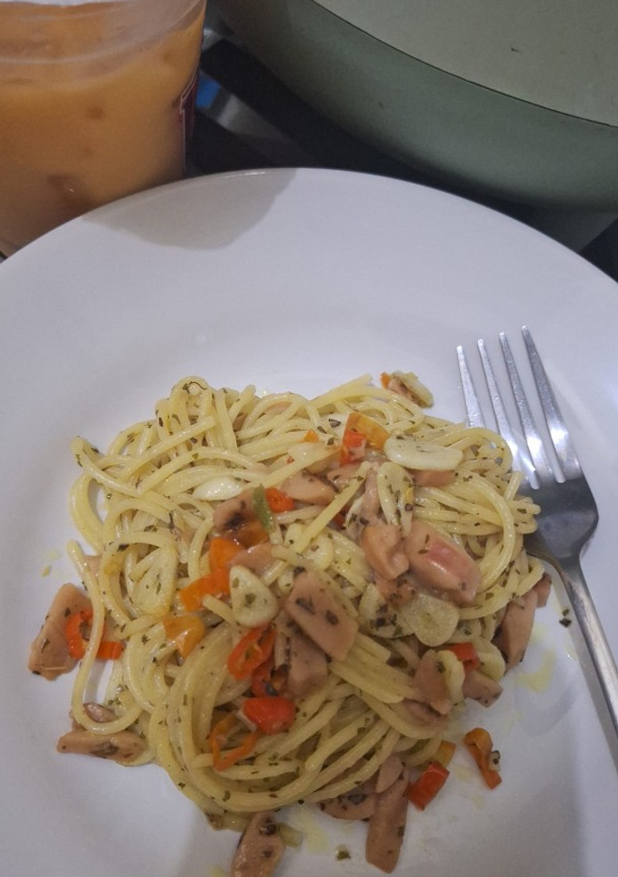 Foto resep Spaghetti Aglio e Olio