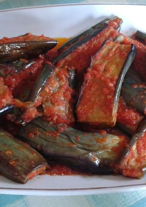 Foto resep Terong Balado Pedas Manis No MSG