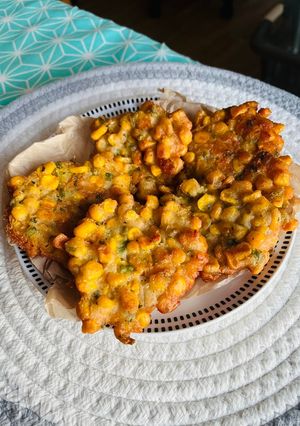 A picture of Indonesian Corn Fritter.