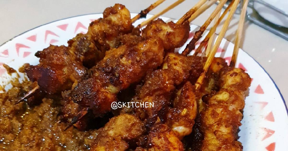 Resep Sate Ayam Air Fryer Fiber Creme (No Santan) Oleh Skitchen - Cookpad