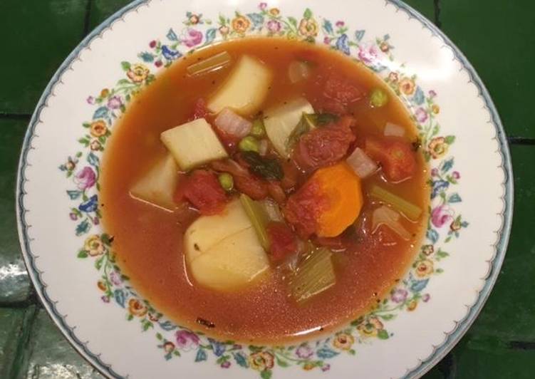 Sopa de vegetales