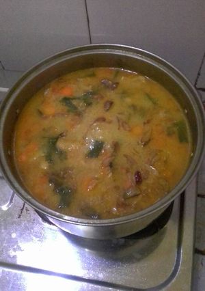 Foto resep Opor ayam bumbu kuning