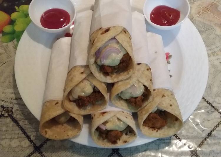 Chicken Mayo Wraps