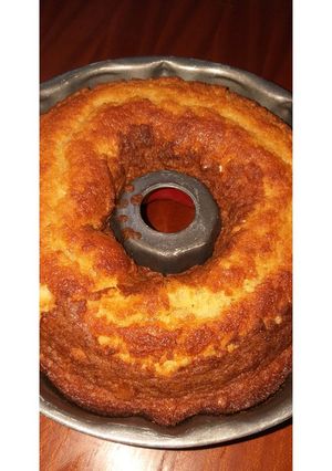 A picture of Ugali Cake😋.