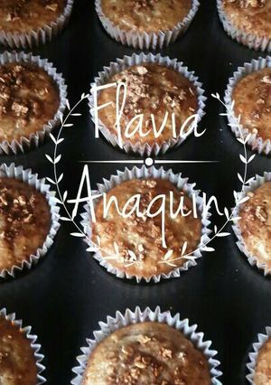 Una foto de Muffins de Manzana, canela y avena