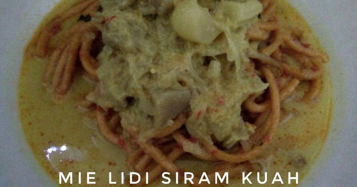 Resep Mie Gomak Kuah Mie Lidi Kuah Oleh Srihadi Yanti Cookpad