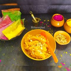 A picture of Moong Dal Halwa.