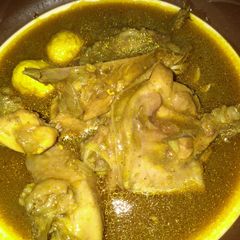 Chicken pepper soup A picture of Chicken pepper soup.