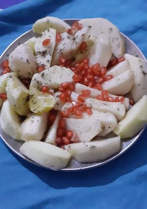 फल की चाट रेसिपी मुख्य फोटो