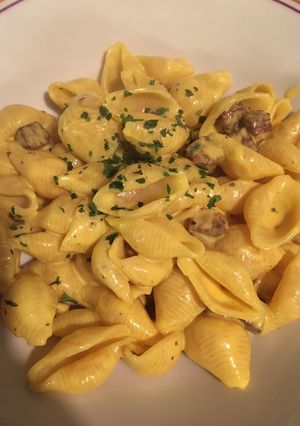 Foto di Conchiglie rigate allo zafferano