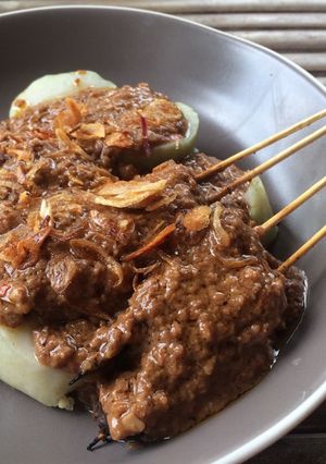 Foto resep Sate kacang Resep Ibu