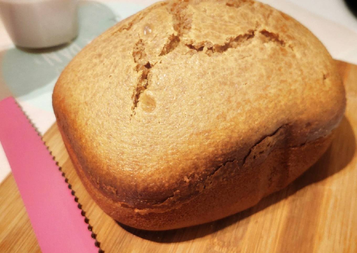 Bizcocho de limón con harinas integrales de espelta y avena