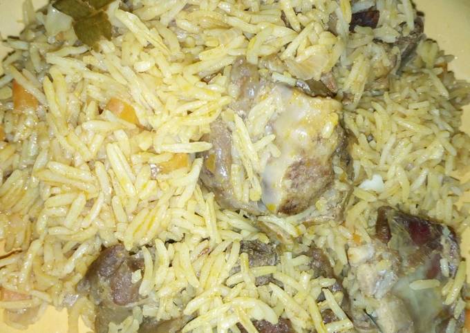 Recipe of Favorite Rice with lamb