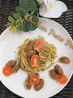 Foto resep Chicken Pesto Pasta