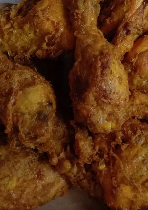 Foto resep Ayam goreng selimut telor
