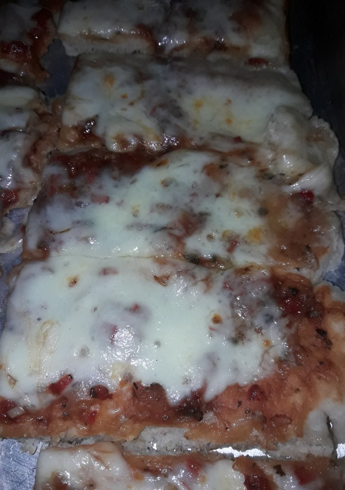 Una foto de Pizza con polvo de hornear