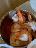 Gambas cozidas