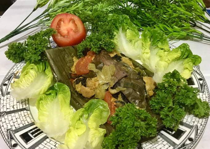 Resep Pepes Tuna fillet Anti Gagal