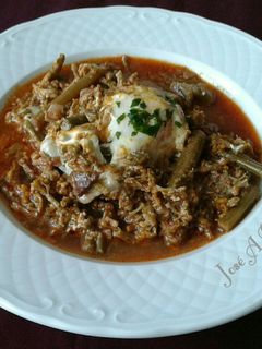 Una foto de Brocoles esparragados con huevos cuajados apto para personas con diabetes