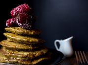 Una foto de banana pancake