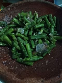 Foto resep Sambal kacang panjang penyet