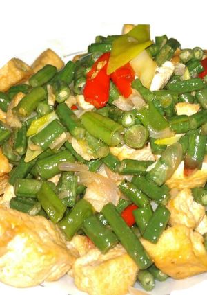 Foto resep #6.Tumis Kacang Panjang & Tahu