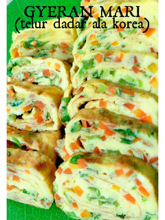 Foto resep GYERAN MARI (Telur dadar ala Korea)