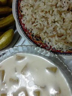 صورة لوصفة يقطين ورز 👌