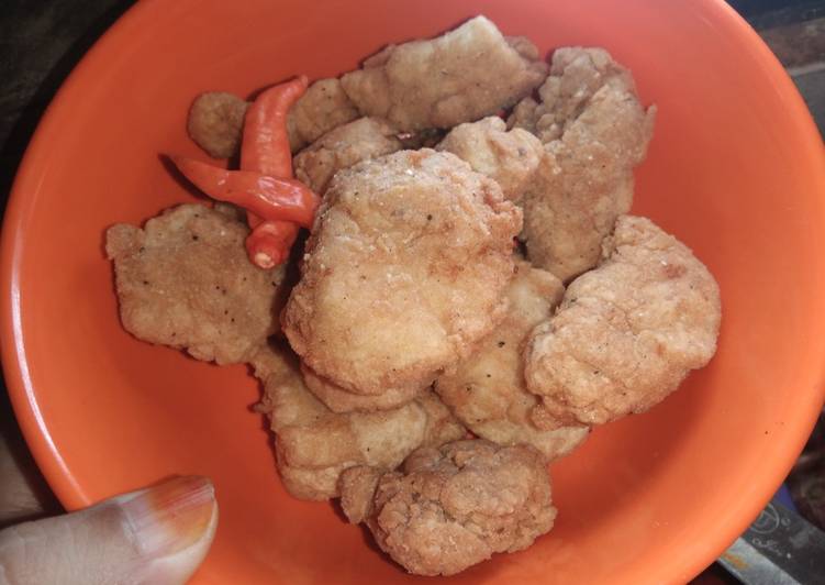Resep Ayam pop kriuk ala-ala yang Enak Banget