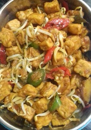 Foto resep Oseng tempe tauge