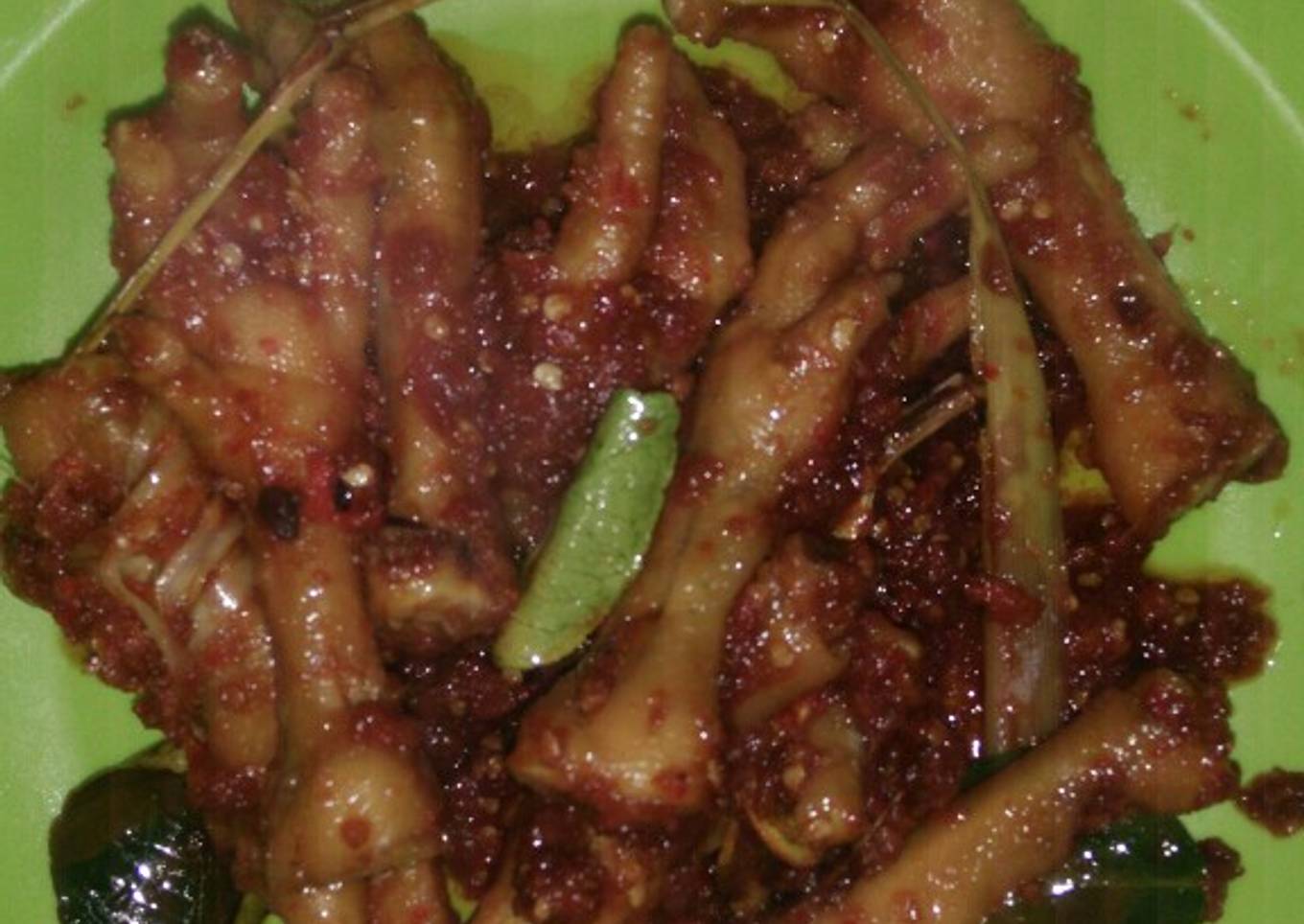 Ceker mercon / ceker pedas