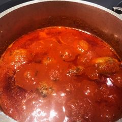 A picture of Julie’s Homemade Italian Tomato Sauce (a-k-a Sunday Gravy).