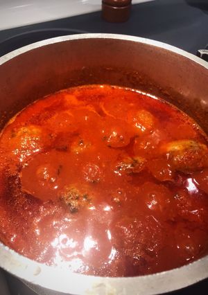 A picture of Julie’s Homemade Italian Tomato Sauce (a-k-a Sunday Gravy).