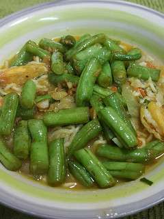 Una foto de Ramen de gambas y habichuelas