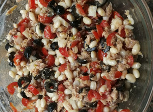 Foto principal de Empedrat (ensalada de judía blanca)