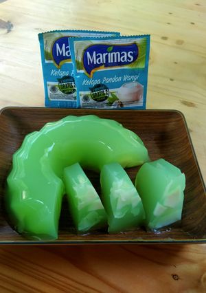Foto resep Agar-Agar Kelapa Pandan Wangi (KPW)