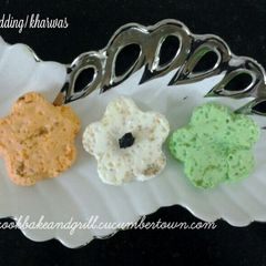 Kharwas/Colostrum-milk pudding A picture of Kharwas/Colostrum-milk pudding.