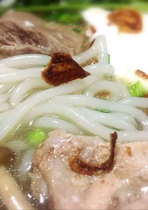 รูปของ ก๋วยจั๊บยวนไข่ตอก/ไข่ดาวน้ำ